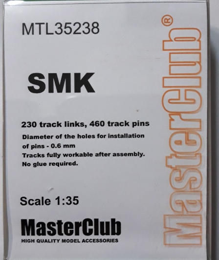 MTL35238 MasterClub Металлические траки для танка СМК 1/35