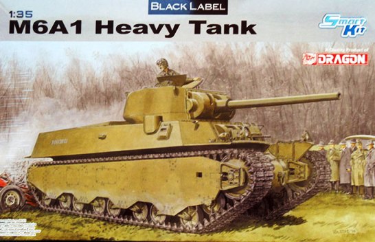 Сборная модель 6789 Dragon Танк M6A1 