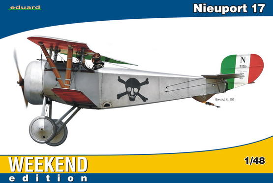 8432 Eduard Самолет-биплан Nieuport 17 Масштаб 1/48