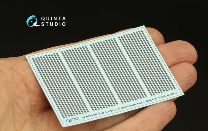 QP48014 Quinta 3D Декаль Универсальные киперные ленты, тип A. ВМВ (для любых моделей)