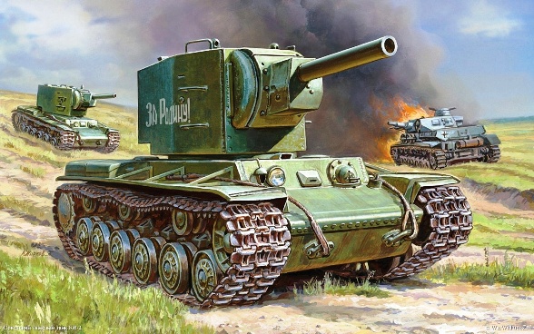 ПН3608 Звезда Подарочный набор танк КВ-2 Масштаб 1/35