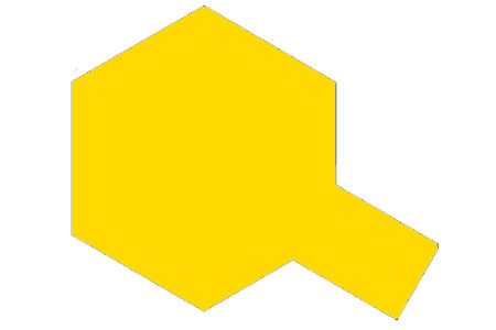 81508 Tamiya Краска акриловая глянцевая Х-8 Lemon Yellow (Лимонно-желтая) 10мл