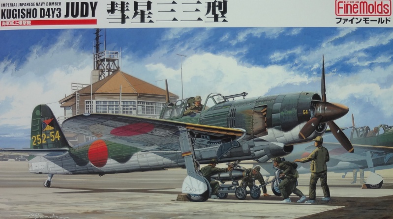 FB7 Fine Molds Японский палубный бомбардировщик D4Y3  Suisei (Judy) 1/48