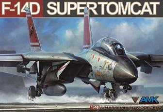 88009 AMK Самолет F-14D Super Tomcat 1/48