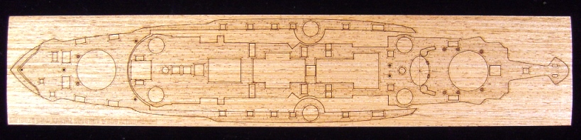 AW10025 Artwox Model Деревянная палуба для броненосца Князь Суворов (Звезда 9026) Масштаб 1/350