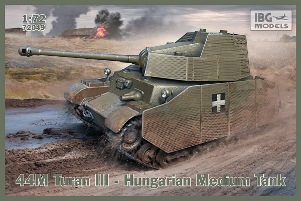 72049 IBG Models 43M TURAN III Hungarian Medium Tankdiesel   1/72