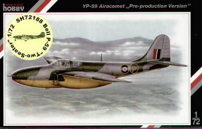 72188 Special Hobby Самолет Bell P-59 "Two-seater" 1/72