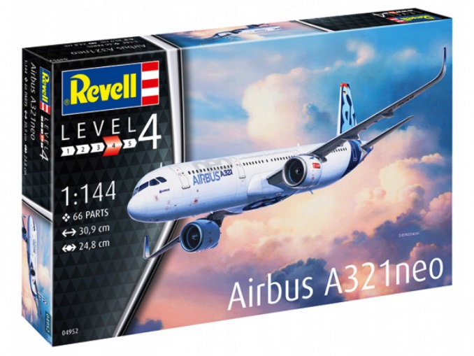 04952 Revell Самолет Airbus A321 Neo 1/144
