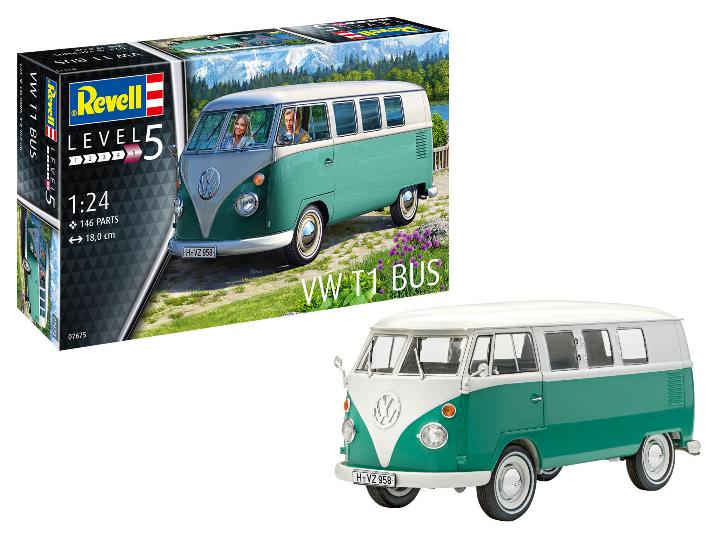 67675 Revell Подарочный набор Автобус VW T1 Bus 1/24