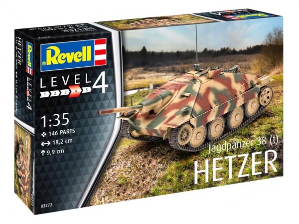 03272 Revell Истребитель танков Jagdpanzer 38 t 1/35