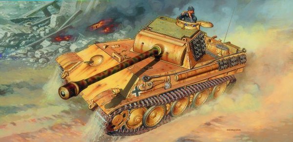 6493 Italeri Танк Pz. Kpfw. V Panther Ausf. G 1/35 купить в Platcdarm