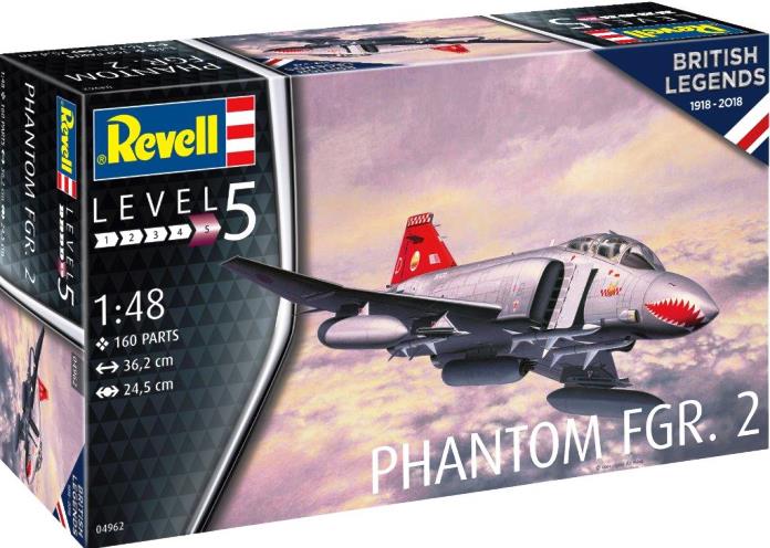 04962 Revell Истребитель British Phantom FGR Mk.2 1/48