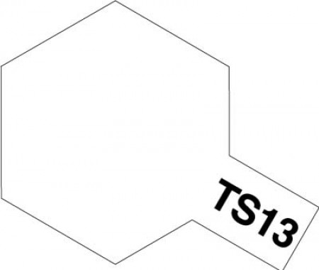85013 Tamiya Лак глянцевый (спрей) TS-13 100мл