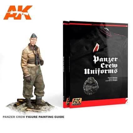 AK272 AK Interactive Книга Panzer Crew Uniforms Painting Guide L. SERIES 02 (EN)