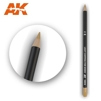 AK10016 AK Interactive Акварельный карандаш Light Chipping for Wood