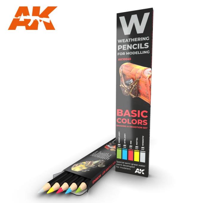 AK10045 AK Interactive Набор карандашей для эффектов BASICS