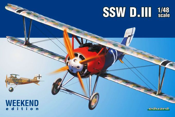 8484 Eduard Самолет SSW D.III (Weekend) 1/48