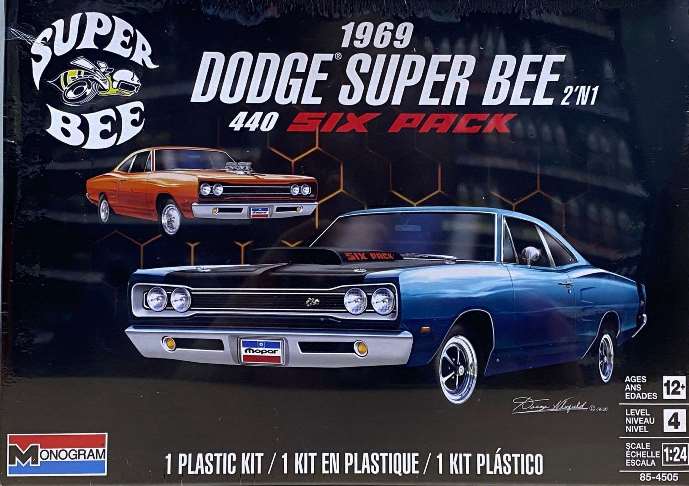 14505 Автомобиль 1969 Dodge Super Bee 1/24