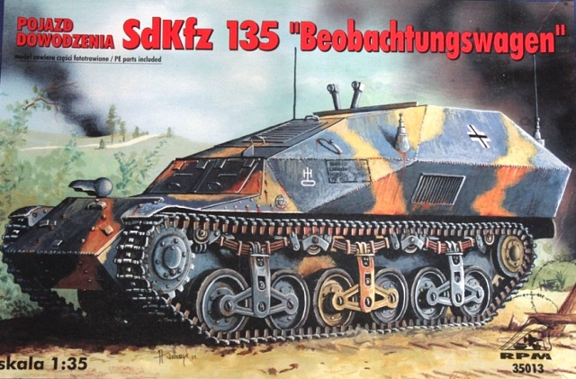 35013 RPM Бронетранспортер Sd.Kfz 135 Beobachtungswagen 1/35