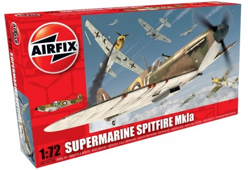 A01071A Airfix Самолет Supermarine Spitfire MkIa 1/72