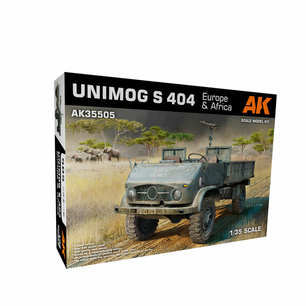 AK35505 AK Interactive Автомобиль Unimog-S 404 (Европа и Африка) 1/35
