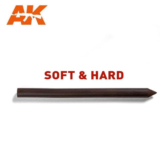 AK4183 AK Interactive Коричневый графитовый карандаш для имитации сколов CHIPPING LEAD