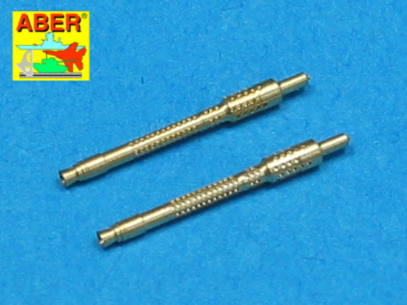 A48005 Aber Set of 2 barrels for German 13mm aircraft machine guns MG 131 (early type)  1/48