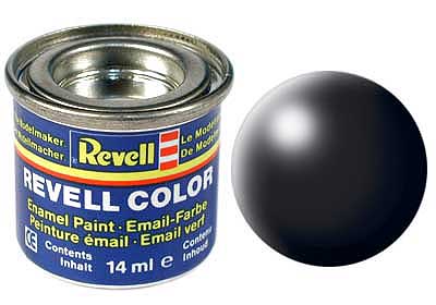 32302 Revell Краска черная шелково-матовая (RAL 9005) 14мл