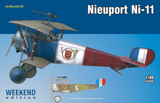 8422 Eduard Самолет-биплан Nieuport Ni-11 Масштаб 1/48
