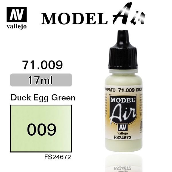 V-71009 Vallejo Краска Model Air Цвета Утиных Яиц 17 мл