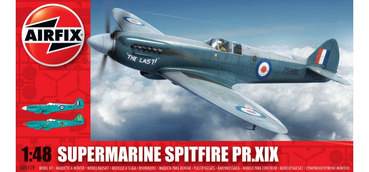 A05119 Airfix Самолет Supermarine Spitfire PR.XIX Масштаб 1/48