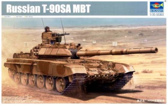 Сборная модель 05563 Trumpeter Танк Т-90СА  