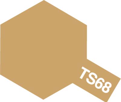 85068 Tamiya Краска-спрей TS-68 Wooden Deck Tan (древесный) 100мл