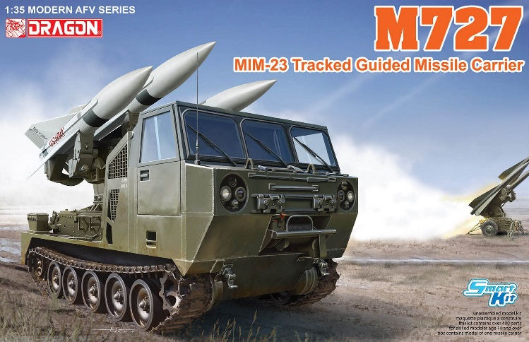 3583 Dragon MIM-23 Tracked Guided Missile Carrier M727 1/35