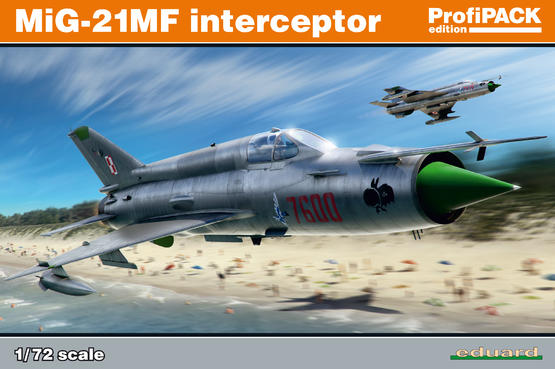 70141 Eduard Советский самолёт MiG-21 MF (ProfiPACK) 1/72