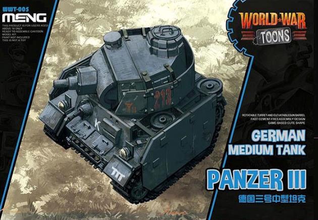 WWT-005 MENG Model Танк Panzer III