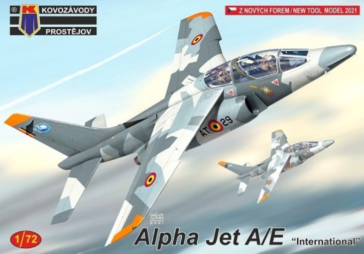 0268 Kovozavody Prostejov Самолет Alpha Jet A/E „International“ 1/72