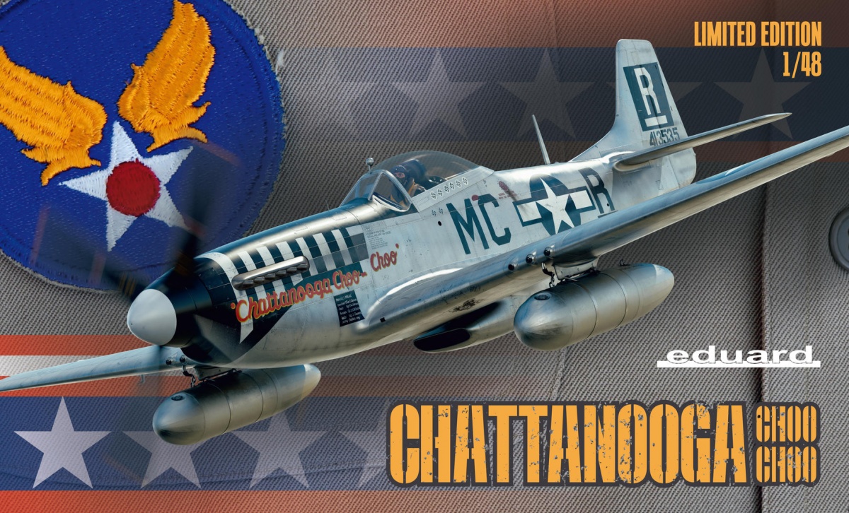 11134 Eduard Самолет Chattanooga Choo Choo P-51D (ограниченная серия) 1/48