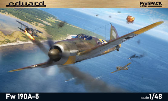 82149 Eduard Немецкий истребитель Fw 190A-5 (ProfiPACK) 1/48
