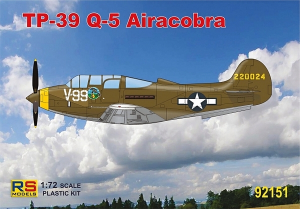 92151 RS Models Самолет TP-39Q Airacobra 1/72
