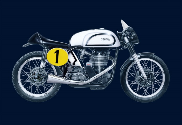 4602 Italeri Мотоцикл Norton Manx 500cc 1951 1/9