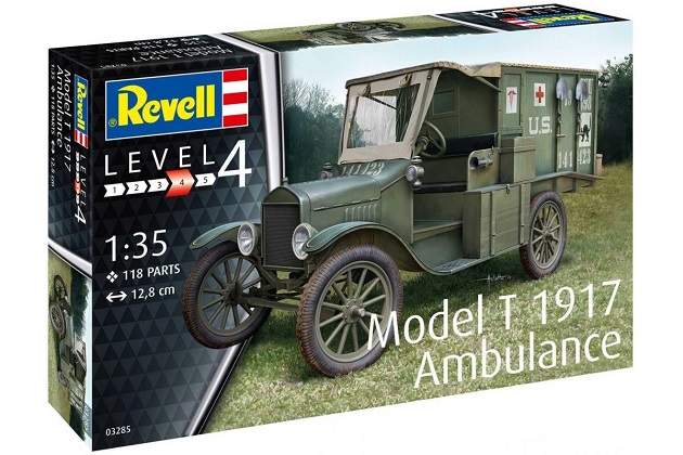 03285 Revell Автомобиль Model T 1917 Ambulance 1/35