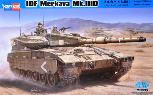 Сборная модель 82441 Hobby Boss Израильский танк IDF Merkava Mk.IIID
