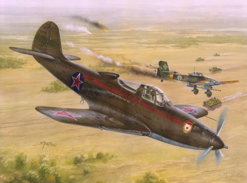 Сборная модель 32028 Special Hobby P-39N/Q Airacobra "Soviet Guard Regiments" 