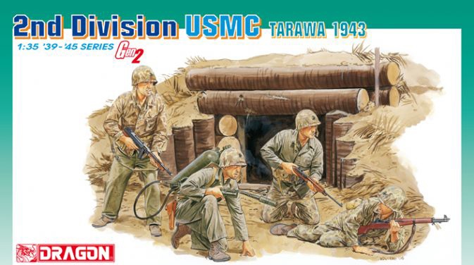 6272 Dragon Американские солдаты Tarawa 1943 (Gen 2) 1/35