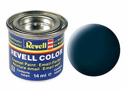 32169 Revell Краска цвета серого гранита, матовая (RAL 6005) 14мл