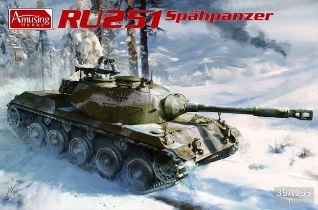 35A055 Amusing Hobby Танк Spahpanzer Ru 251 1/35