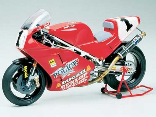 14063 Tamiya Мотоцикл Ducati 888 Superbike Масштаб 1/12