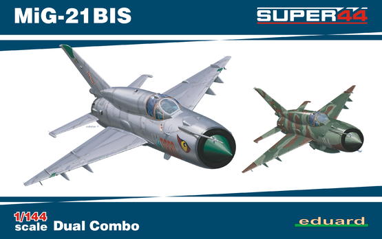 Сборная модель 4427 Eduard Самолет MiG-21BIS DUAL COMBO