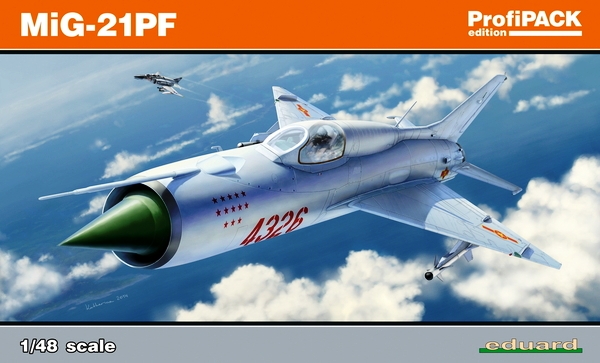 8236 Eduard Советский истребитель MiG-21 PF (ProfiPACK) 1/48